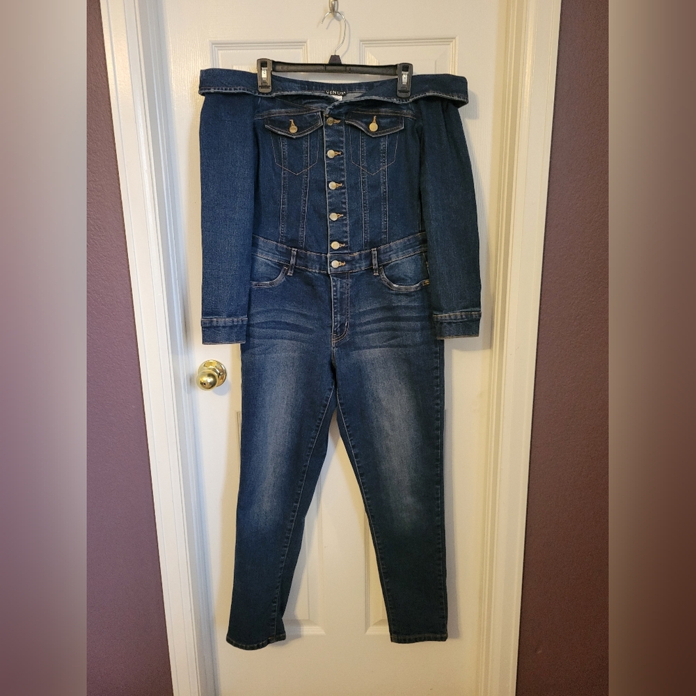 Venus Jean Jumpsuit